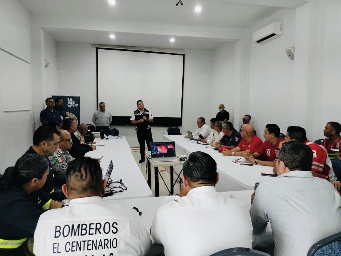 Protección Civil de La Paz desarrollamos el taller Sistema de Comando de Incidentes
