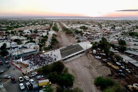 Inauguración del Puente de la Calle Colosio