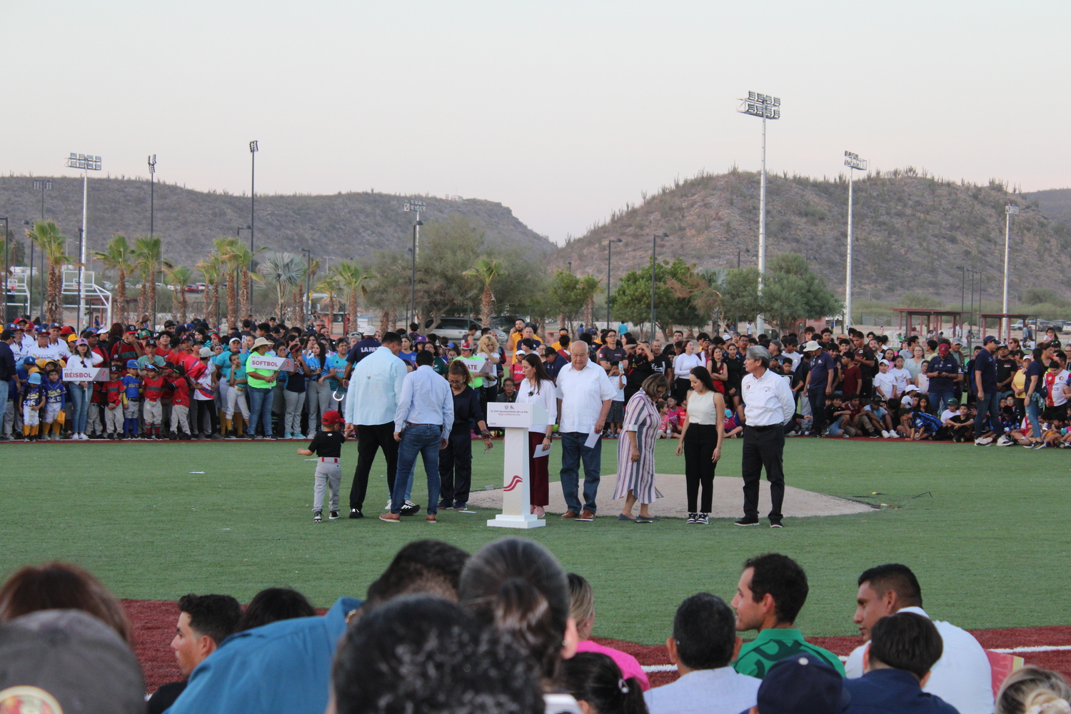 Inauguración oficial del Centro Deportivo Municipal El Piojillo