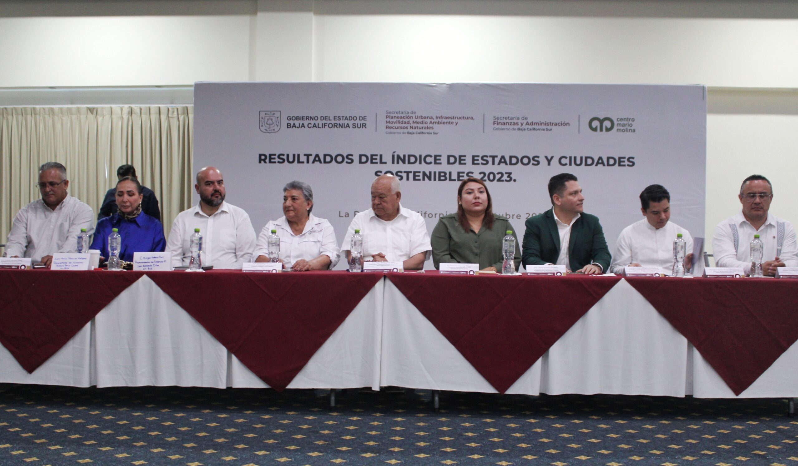 Comisión de Ecología y Medio Ambiente, al taller de resultados del Índice de Estados y Ciudades Sostenibles 2023.