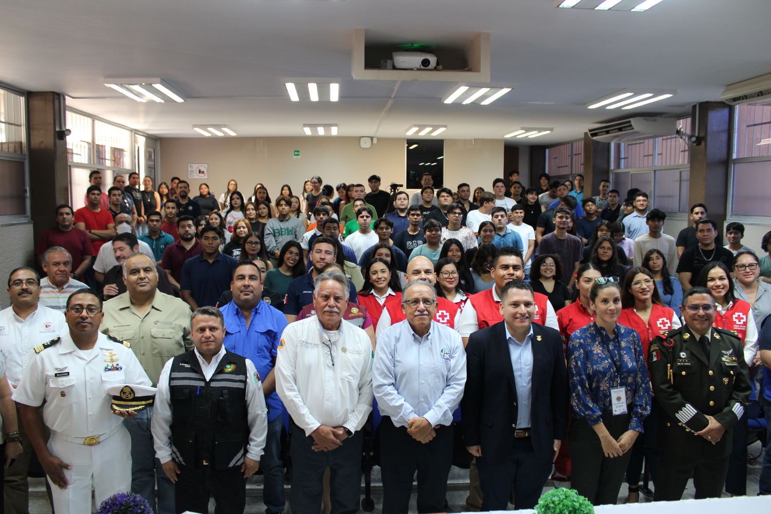 Semana de Prevención de Desastres y Protección Civil en la Universidad Autónoma de Baja California Sur.